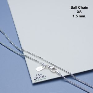 Ball 925 silver necklace