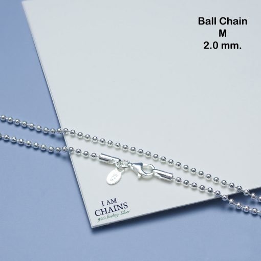 Silver Ball necklace