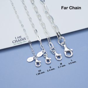 Far chain Silver Necklace