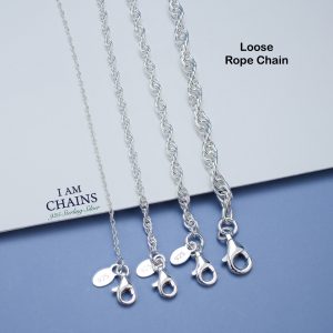 925 silver Rope chain