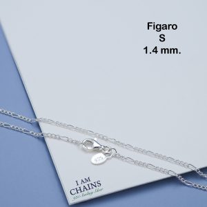 Figaro silver chain