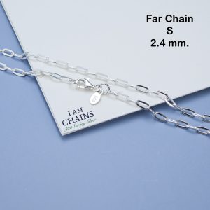 Far Chain Silver Necklace 20