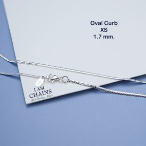 Oval Curb necklace