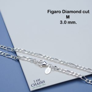 Figaro silver chain