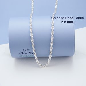 Chinese Rope Silver necklace