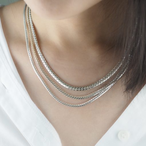 925 Oval Curb Necklace